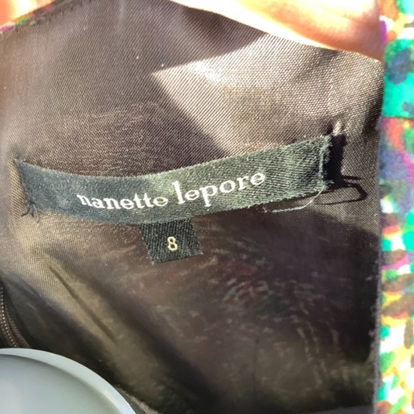 Sleeveless NANETTE LEPORE sleeveless dress size  8 - Picture 6 of 7